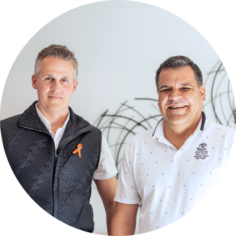 Andrew Hungerford and Mic Werstuik.